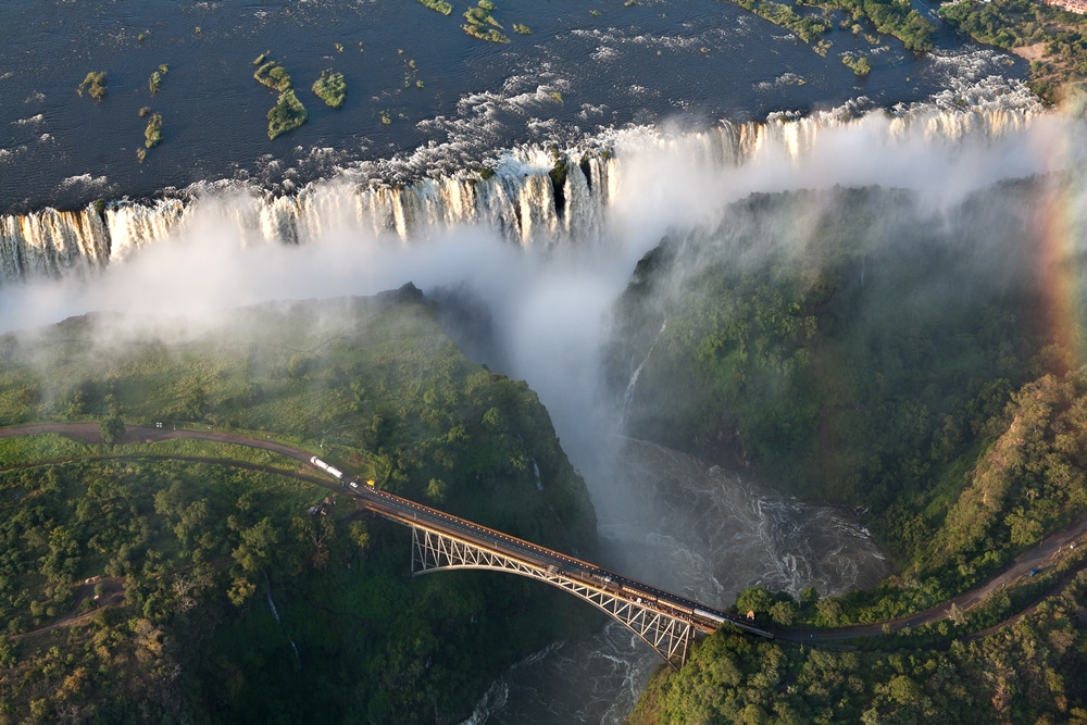 Bungee jump at Victoria Falls