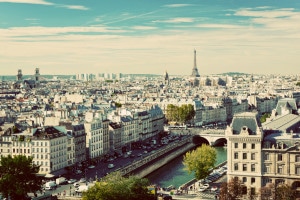 The city of paris, france
