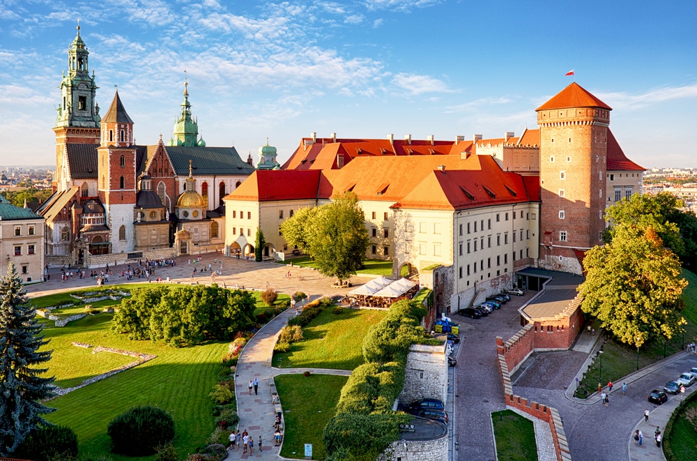 Walwel castle, krakow, poland