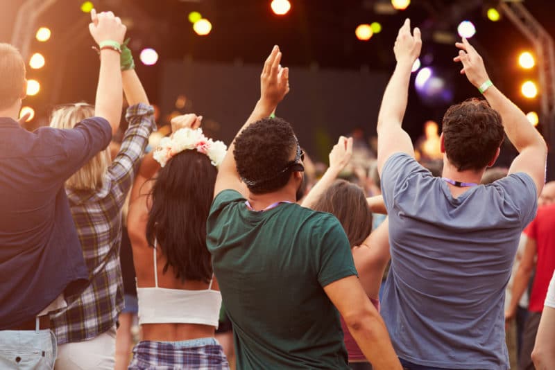 Group-at-concert