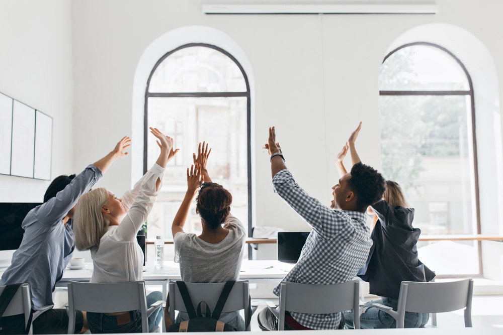 Employees-celebrating