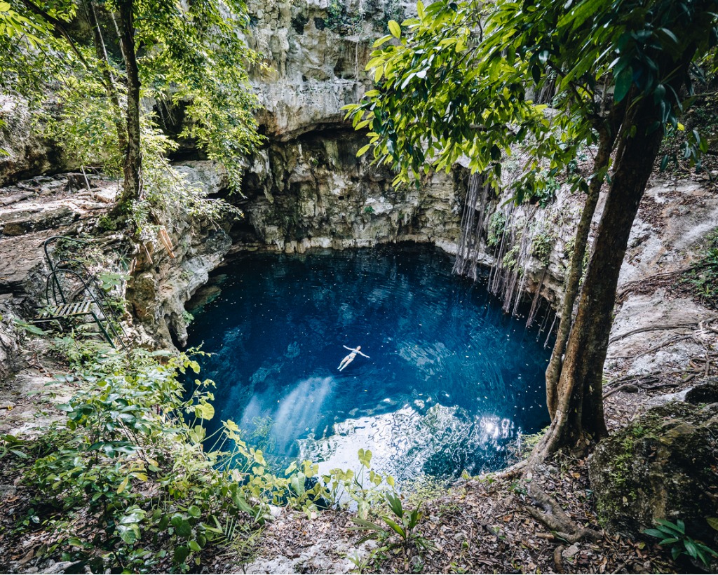 Cenote-in-mexico